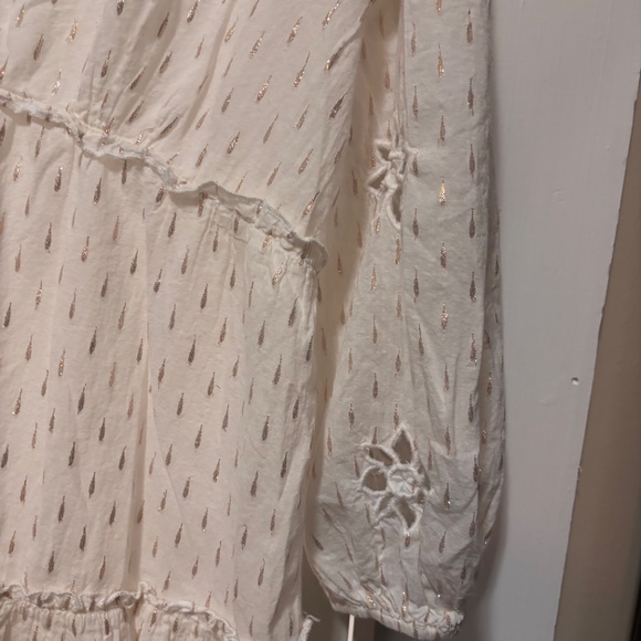 Blue Island cover up size s white gold - Picture 2 of 9